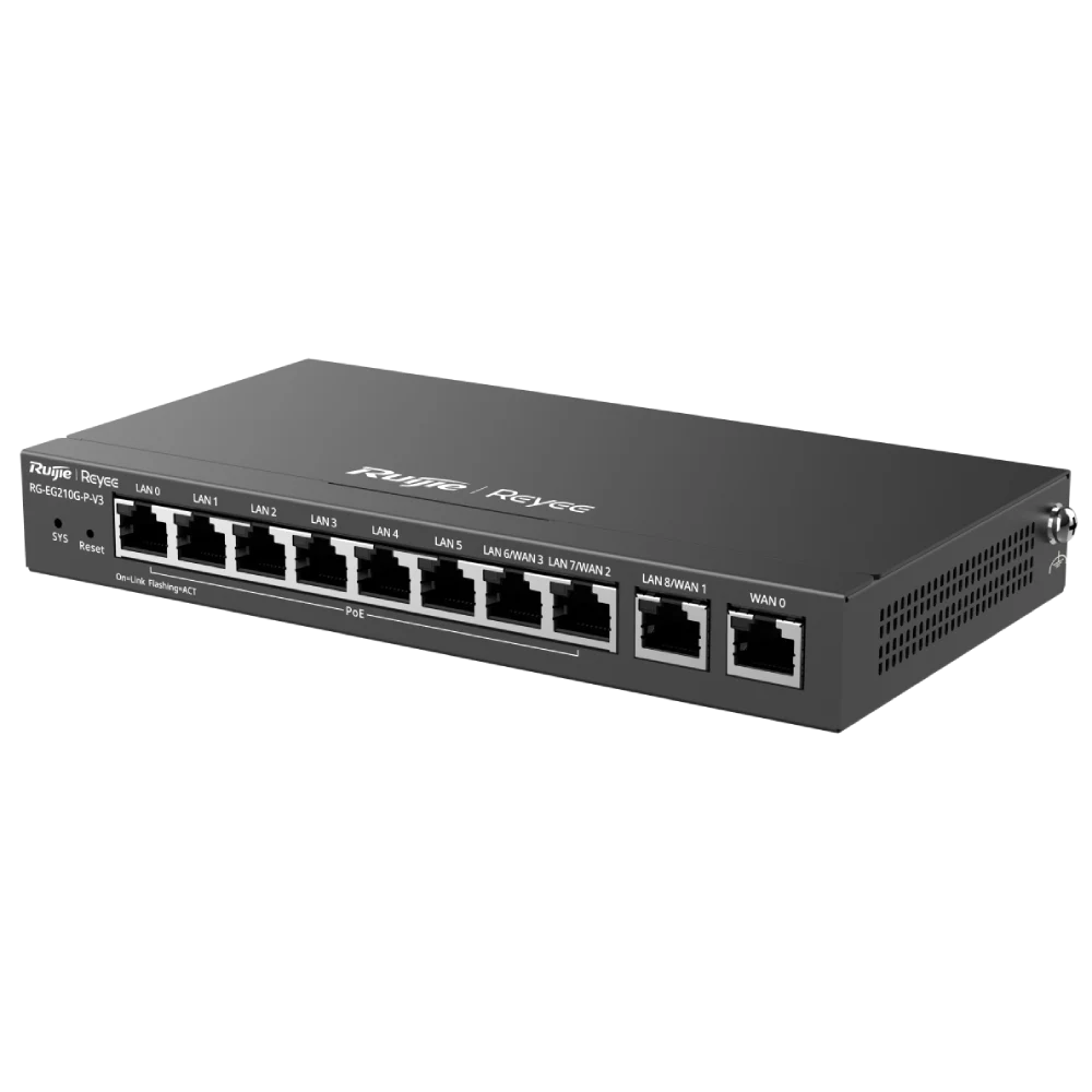 Маршрутизатор Ruijie Reyee RG-EG210G-P-V3