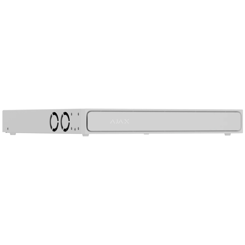 Відеореєстратор Ajax Superior NVR H2DAI8PAC (16ch) white 24ТБ PoE AI