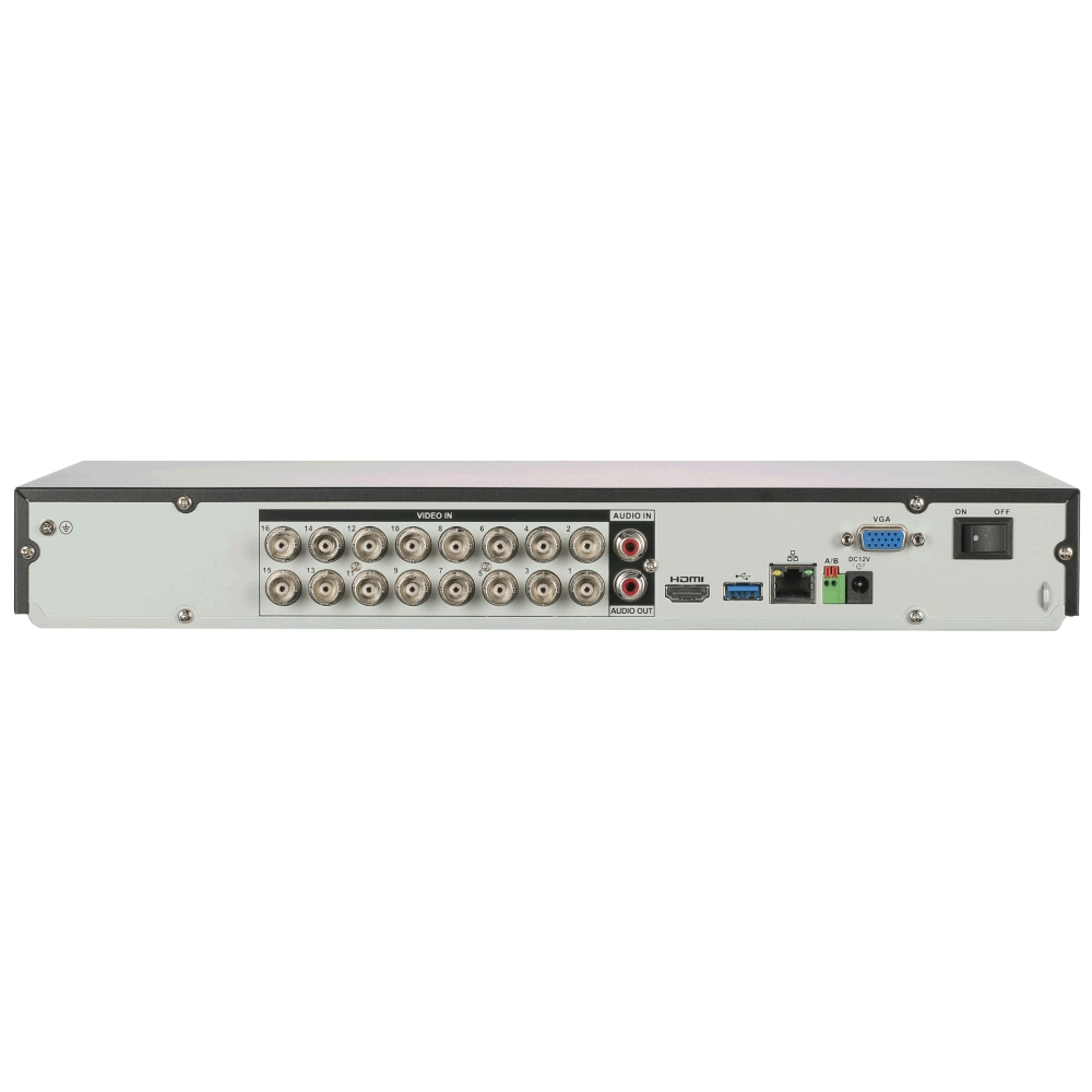 Відеореєстратор Dahua DH-XVR5216AN-4KL-I3 16-канальний 4K-N/5MP 1U 2HDD WizSense