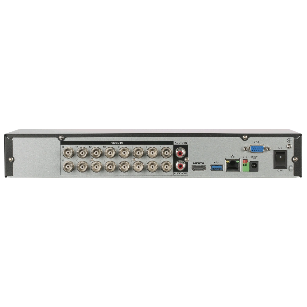 Відеореєстратор Dahua DH-XVR5116H-4KL-I3 16-канальний Penta-brid 4K-N/5MP WizSense