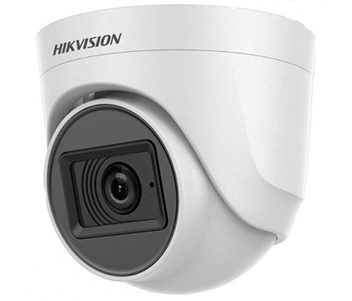Turbo HD відеокамера Hikvision DS-2CE76H0T-ITPFS 5МП (3.6мм) з мікрофоном