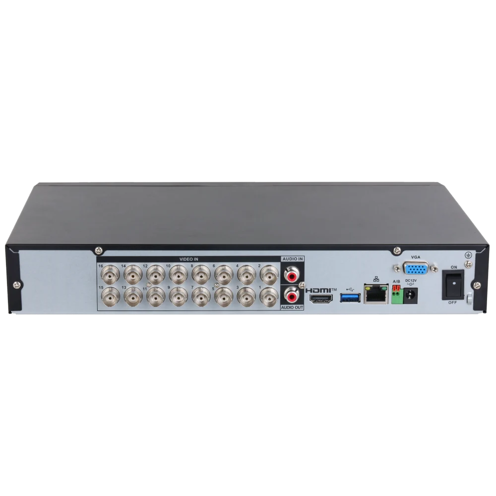 Відеореєстратор Dahua DH-XVR5116H-4KL-I3/T 16-канальний Penta-brid 4K Value/5MP WizSense