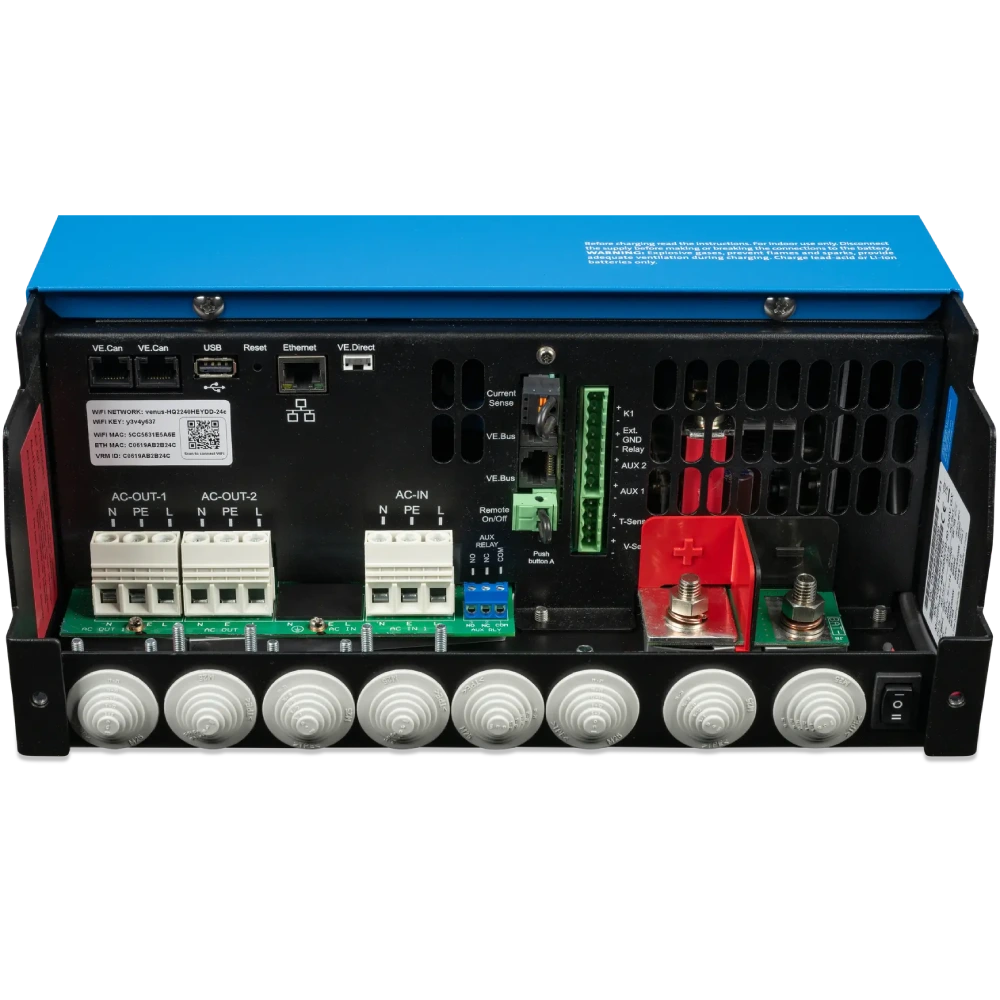 Інвертор VictronEnergy MultiPlus-II 48/4k5/55-32 GX 230V однофазний чиста синусоїда