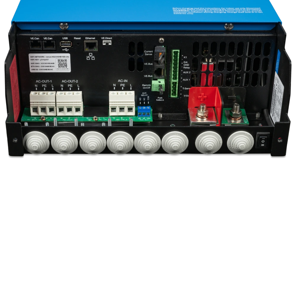 Інвертор Victron Energy MultiPlus-II GX 48/5000/70-50 однофазний чиста синусоїда