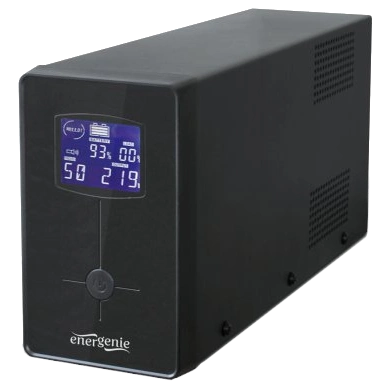 Джерело безперебійного живлення EnerGenie EG-UPS-031 650ВA апроксимована синусоїда