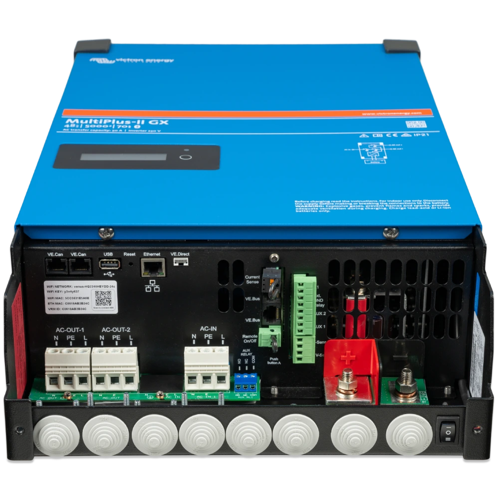 Інвертор Victron Energy MultiPlus-II GX 48/5000/70-50 однофазний чиста синусоїда