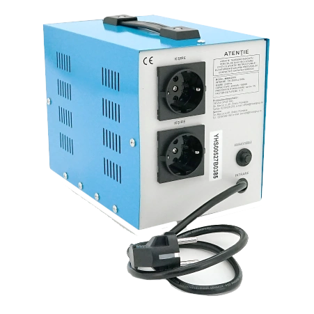 Стабілізатор напруги Westech MSER 2000 VA-V2/1600Вт однофазний сервопривід