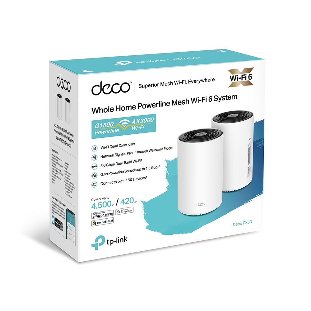 WiFi Mesh-система TP-Link Deco PX50(2-pack)