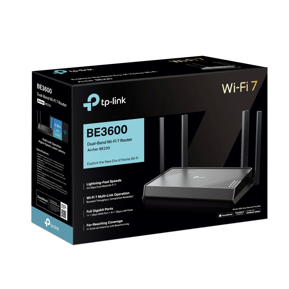 Бездротовий маршрутизатор TP-Link Archer BE220