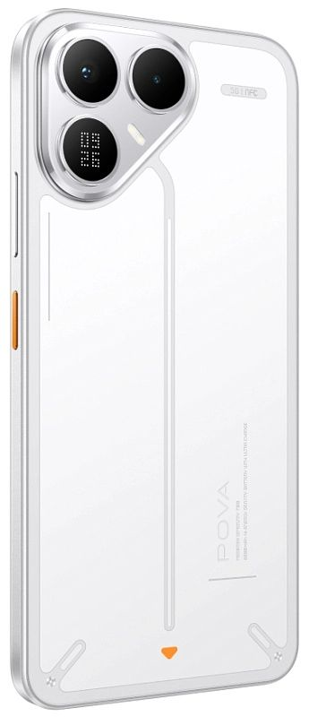 Смартфон Tecno Pova 8 5G (LK6) 8/256GB Arc White (4894947132308)